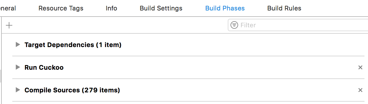 Run Cuckoo before compiling tests